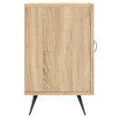 tv-bord 150x30x50 cm konstrueret træ sonoma-eg