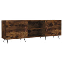 tv-bord 150x30x50 cm konstrueret træ røget egetræsfarve