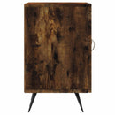 tv-bord 150x30x50 cm konstrueret træ røget egetræsfarve