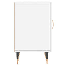 tv-bord 150x30x50 cm konstrueret træ hvid