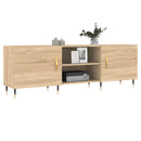 tv-bord 150x30x50 cm konstrueret træ sonoma-eg
