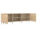 tv-bord 150x30x50 cm konstrueret træ sonoma-eg