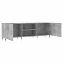 tv-bord 150x30x50 cm konstrueret træ betongrå