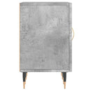 tv-bord 150x30x50 cm konstrueret træ betongrå