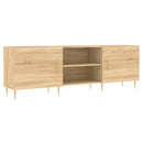 tv-bord 150x30x50 cm konstrueret træ sonoma-eg