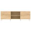 tv-bord 150x30x50 cm konstrueret træ sonoma-eg