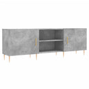 tv-bord 150x30x50 cm konstrueret træ betongrå