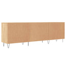 tv-bord 150x30x50 cm konstrueret træ sonoma-eg