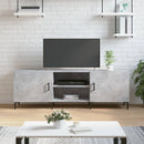 tv-bord 150x30x50 cm konstrueret træ betongrå