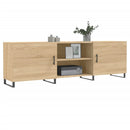 tv-bord 150x30x50 cm konstrueret træ sonoma-eg