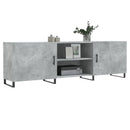 tv-bord 150x30x50 cm konstrueret træ betongrå
