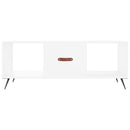 sofabord 102x50x40 cm konstrueret træ hvid