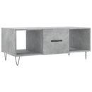 sofabord 102x50x40 cm konstrueret træ betongrå