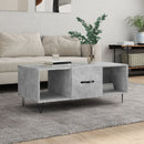 sofabord 102x50x40 cm konstrueret træ betongrå