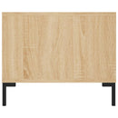 sofabord 102x50x40 cm konstrueret træ sonoma-eg