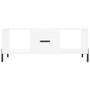 sofabord 102x50x40 cm konstrueret træ hvid
