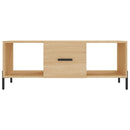 sofabord 102x50x40 cm konstrueret træ sonoma-eg