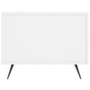sofaborde 2 stk. 50x50x40 cm konstrueret træ hvid