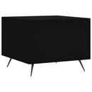 sofaborde 2 stk. 50x50x40 cm konstrueret træ sort