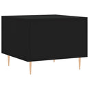 sofabord 50x50x40 cm konstrueret træ sort