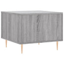 sofaborde 2 stk. 50x50x40 cm konstrueret træ grå sonoma-eg