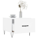 sofaborde 2 stk. 50x50x40 cm konstrueret træ hvid