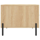 sofabord 50x50x40 cm konstrueret træ sonoma egetræsfarve