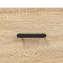 sofaborde 2 stk. 50x50x40 cm konstrueret træ sonoma-eg