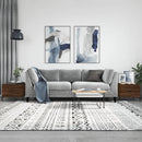 sofaborde 2 stk. 50x50x40 cm konstrueret træ brun egetræsfarve