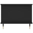 sofabord 90x50x40 cm konstrueret træ sort