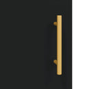 sofabord 90x50x40 cm konstrueret træ sort