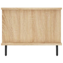 sofabord 90x50x40 cm konstrueret træ sonoma-eg