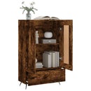 skab 69,5x31x115 cm konstrueret træ røget sonoma-eg