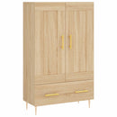 skab 69,5x31x115 cm konstrueret træ sonoma-eg
