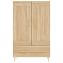 skab 69,5x31x115 cm konstrueret træ sonoma-eg