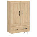 skab 69,5x31x115 cm konstrueret træ sonoma-eg