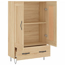 skab 69,5x31x115 cm konstrueret træ sonoma-eg
