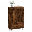 skab 69,5x31x115 cm konstrueret træ røget sonoma-eg