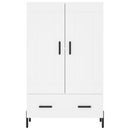 skab 69,5x31x115 cm konstrueret træ hvid
