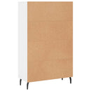 skab 69,5x31x115 cm konstrueret træ hvid