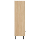 skab 69,5x31x115 cm konstrueret træ sonoma-eg