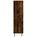 skab 69,5x31x115 cm konstrueret træ røget sonoma-eg