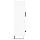 skab 69,5x31x115 cm konstrueret træ hvid