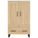 skab 69,5x31x115 cm konstrueret træ sonoma-eg