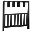 kuffertbænk 68x38x58 cm bambus sort