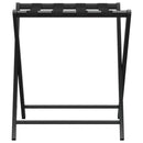 kuffertbænk 68,5x38x58 cm bambus sort