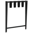 kuffertbænk 68,5x38x58 cm bambus sort