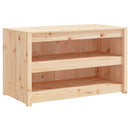 udendørs køkkenskab MEPPEL 106x55x64 cm massivt fyrretræ