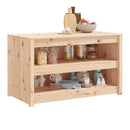 udendørs køkkenskab MEPPEL 106x55x64 cm massivt fyrretræ