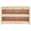 udendørs køkkenskab MEPPEL 106x55x64 cm massivt fyrretræ